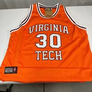 Dell Curry Virginia Tech Hokies Headmaster Campuswear Jersey